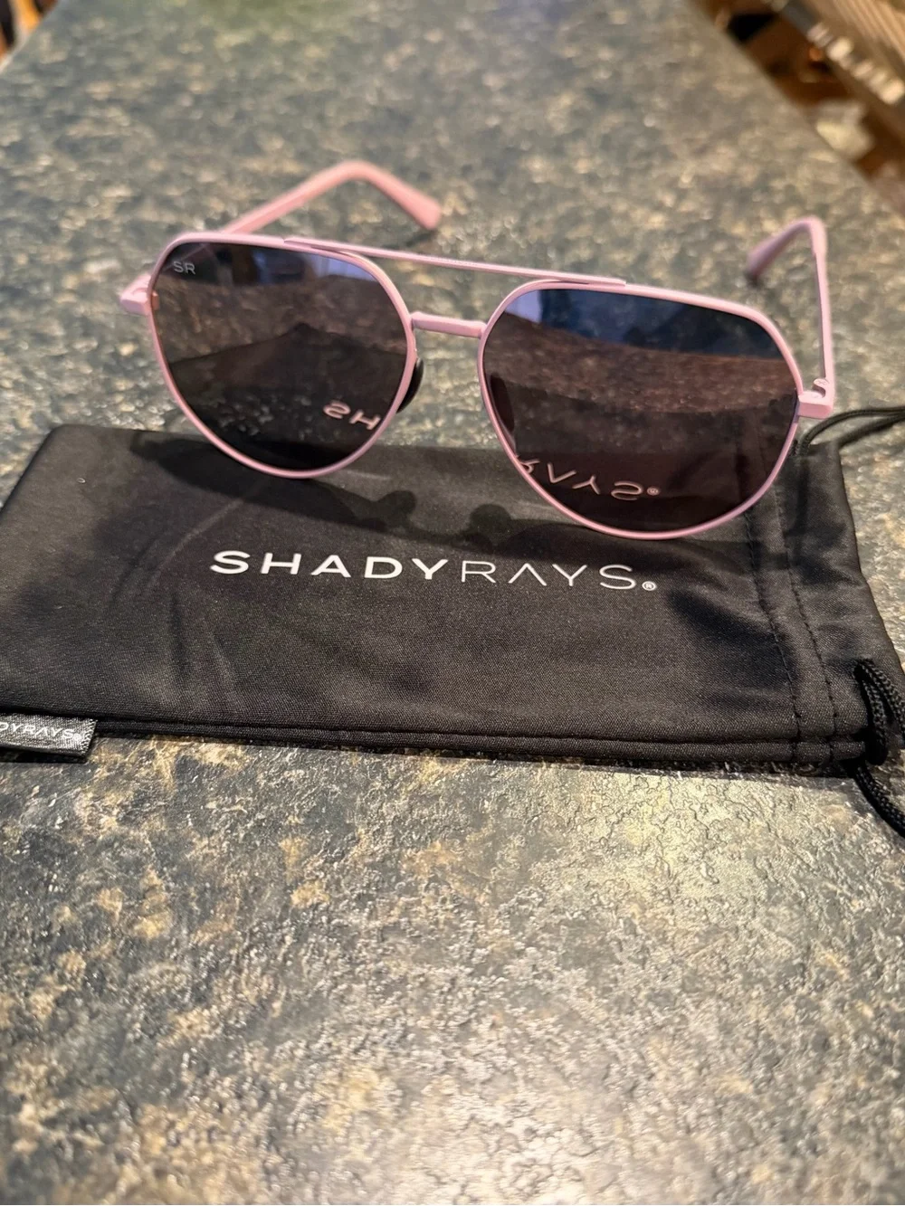 Shady Rays Aviator Hex Sunglasses for Women